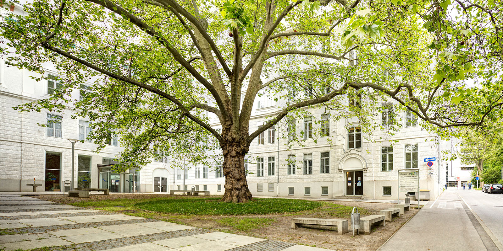 Campus Alsergrund Gebäude außen